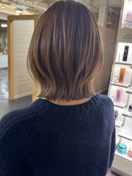 キャパジャストヘアー(CAPA just hair) レイヤーボブ艶感透明感カラー