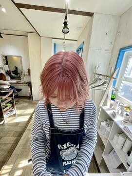 リッカヘアー(Ricca hair) ピンクカラー