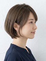 と和×美髪クリニック 巣鴨店&nbsp;大人上品ショートボブ｜お悩み解決カット×白髪ぼかしグレージュ