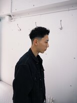 ウェルネス(Wellness) メンズ/フェード/ブッダパーマ/スパイキーショート/ブリーチ7
