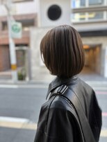 レイキョウト(Ray Kyoto)&nbsp;『RayKyoto』大人女子伸ばしかけボブ明るめミントベージュ
