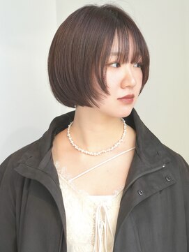 インセプション 銀座(INCEPTION) ぱつっとボブ・ショート/前髪あり/絶壁解消/20代/30代/大人