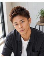 MEN's Baguz MEN'Sカット/ MEN'Sパーマ/ MEN'Sカラー スパイキーショート束感ツイストパーマメンズフェード