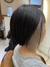 インナーカラー(ダブルカラー) 耳周りのみ