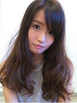 ドアー ヘア ラテ(Door hair.latte) 無造作ウェーブ×アッシュブラックカラー20代30代