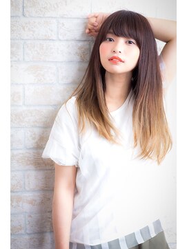 ヘアーアートシフォン 川口東口店(hair art chiffon) ピンクベージュ/似合わせカット/フェミニンロング