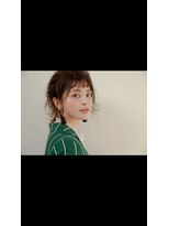 モードケイズ 西宮(MODE K's)&nbsp;ヘアアレンジ/斜めバング/アシンメトリー/伸ばしかけ/大人/小顔