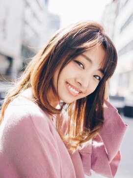 ディフィー 渋谷(defi) 大人可愛いレイヤーワンカールパーマ / フレンチガーリー