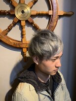 バーバー スタジオ ラフテル(Barber Studio RAFTEL)&nbsp;シルバーマッシュ  フェザーマッシュ  ソフトツーブロック