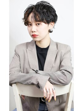 デヴェロペ(Devellope.) 【Devellope.】外国人風 ショート×パーマ