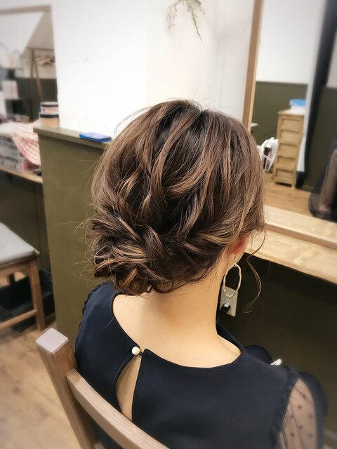 『ヘアセット専門店Mature』ルーズアップ６