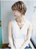 天神【BIRTH】大人かわいいシースルーバングなショートボブ