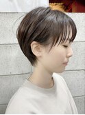 40代50代白髪ぼかしハイライトショート【Ruufus恵比寿渋谷3157d