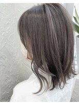 カモン(CAMON)&nbsp;[CAMON. ]#ブリーチ無し#くすみブルー#くびれミディ