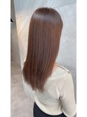 大人かわいいヘアアースカラーメルティカラーレイヤー