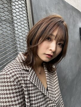 ロンド ストラーダ 心斎橋(Lond strada) シルキーベージュ×グレージュカラー【髪質改善/縮毛矯正】