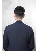 【大人男性にオススメ】7:3かきあげショート