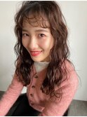 細かめwave巻き !