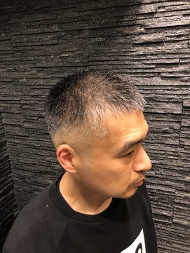 プレミアムバーバー 赤坂店(PREMIUM BARBER produce by HIRO GINZA) フェード×ボウズ×バーバー