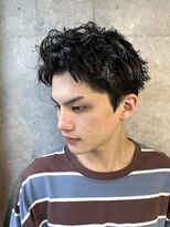 サップ 茨木店(Sup)&nbsp;【Sup】スパイキーショートハイライトソフトツイストパーマ