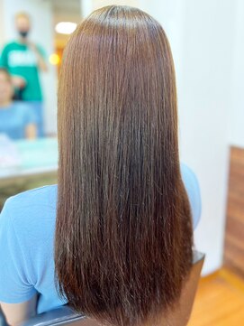 アークスヘアー 20代30代40代髪質改善カラーミルクティブラウンストレート