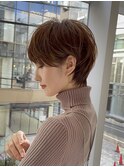 くびれショート/前髪あり