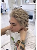 【DEAN岡崎】エンドカラー ブロンド