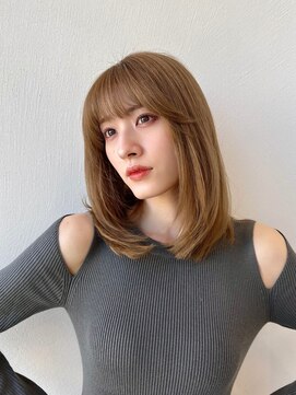 グリードヘアー セルフィッシュ(GREED hair SELFISH) フェイスレイヤー20代30代大人可愛い前髪パーマ小顔カット