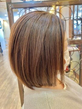 エムスリーヘアー 西千葉店(Mlll HAIR) 20.30.40.50代にオススメ　大人上品ボブ