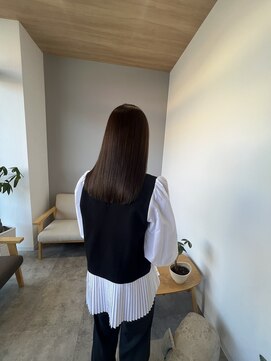 ベルラ(BeLuRA) 髪質改善と相性抜群！まろやかグレージュ♪