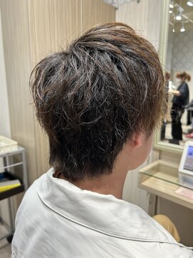 ビス リアン 川口店(Vis lien) 爽やかメンズ☆無造作ツーブロックマッシュナチュラル黒髪