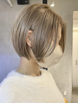 エリマ 武蔵小杉(elima) 顔周りレイヤーカットくびれヘア切りっぱなしボブ大人ボブ30代★