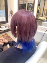 フロートリタ(FLOAT RITA) アッシュピンクxインナーブルー