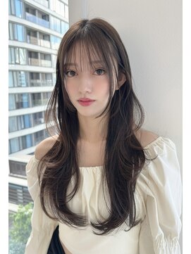 レミエ ダイカンヤマ(lemiie) ハッシュカット☆キレイめレイヤーカット★フェミニンロング