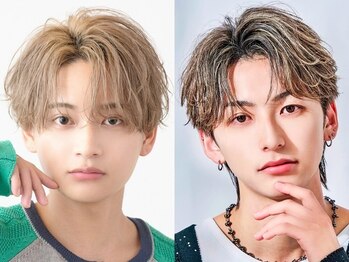 オーシャントーキョー シブヤジンナン(OCEAN TOKYO shibuya JINNAN)の写真/カラーのスペシャリスト在籍！色落ちまでカッコいい、ブリーチしても傷ませないカラーをご体感ください！