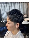王道まっすぐ短髪ショート。　20代/大学生/高校生