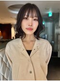 小顔見せシースルーくびれボブ☆