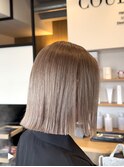 切りっぱなしボブ×ハイトーン