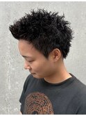 ハードツイスト/ツイストピンパーマ/スパイキーベリーショート☆