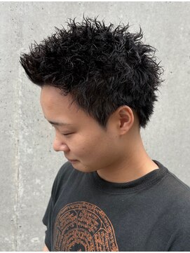 グラッシー(GLASSY) ハードツイスト/ツイストピンパーマ/スパイキーベリーショート☆