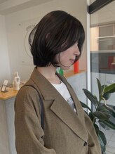 エンリッチヘア(enrich hair)&nbsp;大人なレイヤーボブスタイル