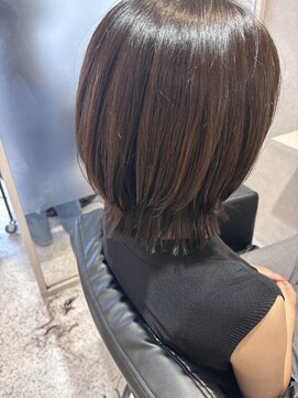 ブロック 元住吉店(BLOC) きりっぱなしレイヤーボブ