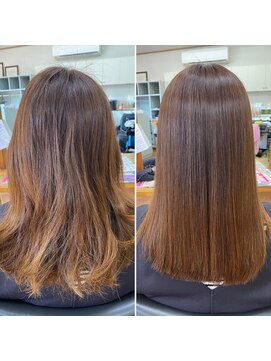 ヘアーズ サエミ 髪質改善縮毛矯正