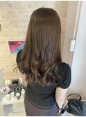 10代/20代/ロングヘアー/チョコレートブラウン