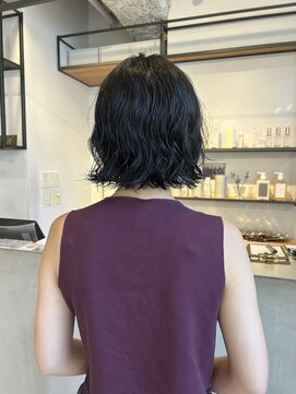 フィルムス 銀座(FILMS) 暗めカラー/ボブ/顔周り/前髪/レイヤー/髪質改善/パーマ/銀座