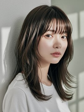 コトナ 越谷店 忙しい30代に人気！越谷の時短セミロング×ヘーゼルグレージュ