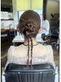 ガルボ ヘアー(garbo hair)&nbsp;ヘアアレンジも得意です◎