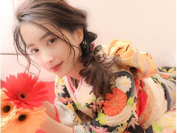 エミーバイアミ(emmy by Ami)の写真/着崩れ知らずの美しい着付け。お出かけからイベントまで、安心してお任せください。