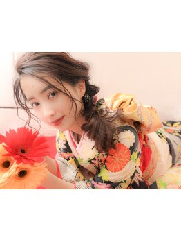 着崩れ知らずの美しい着付け。お出かけからイベントまで、安心してお任せください。