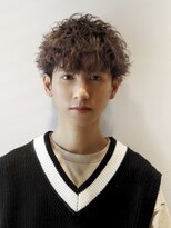 コンフィデンス 新宿3rd(confidence)&nbsp;メンズプードルパーマ強めパーママッシュ韓流ツーブロック